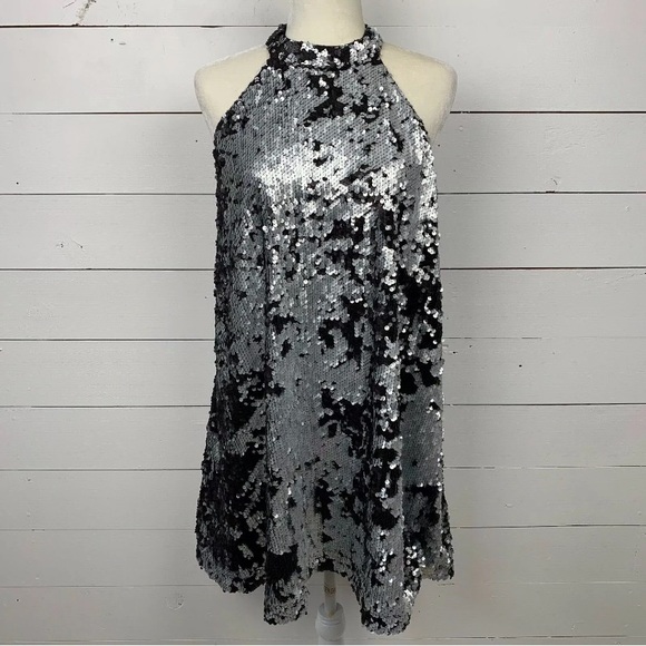 Halter Dress Mini Swing